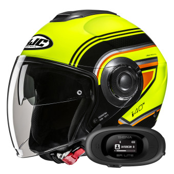 Jet HJC i40N Linia MC3H + Kit bluetooth 5R Lite Solo
