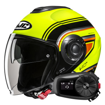Jet HJC i40N Linia MC3H + Kit Bluetooth 5S Solo