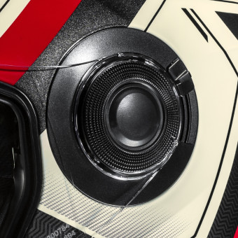 HJC i40N Velu MC1 + Kit Bluetooth Lokui K30