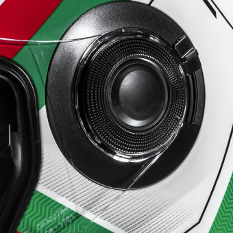 HJC i40N Velu MC41 + Kit Bluetooth BT Mini