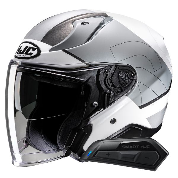 Jet HJC RPHA31 Chelet MC10 + Kit Bluetooth Smart 11B