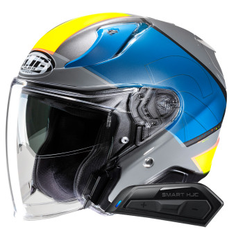 Jet HJC RPHA31 Chelet MC3HSF + Kit Bluetooth Smart 11B