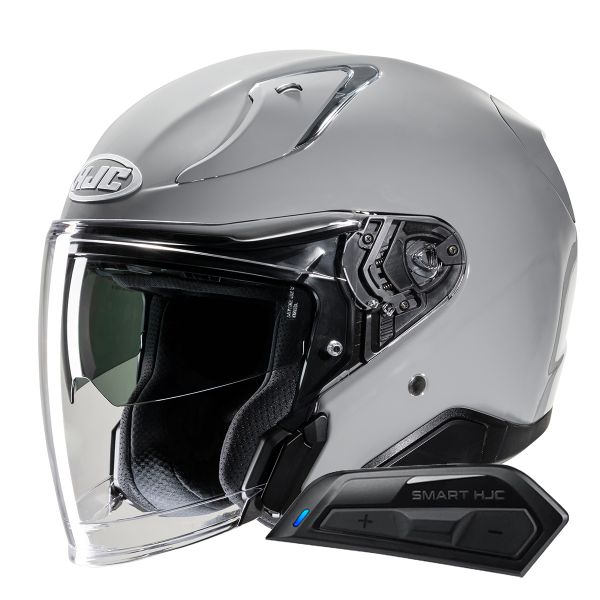 Jet HJC RPHA31 N. Grey + Kit Bluetooth Smart 11B Jet HJC RPHA31 N. Grey + Kit Bluetooth Smart 11B