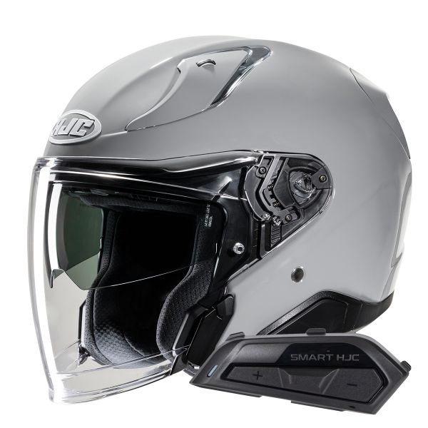 Jet HJC RPHA31 N. Grey+ Kit Bluetooth Smart 21B Flat Black Jet HJC RPHA31 N. Grey+ Kit Bluetooth Smart 21B Flat Black