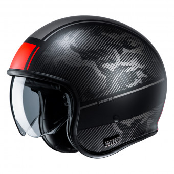 Casque Jet HJC V30 Alpi MC1SF Casque Jet HJC V30 Alpi MC1SF