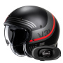 Casque Jet HJC V31 Byron MC1SF + Kit bluetooth 5R Lite