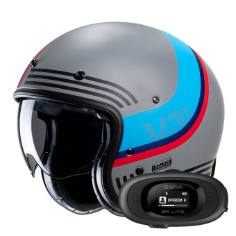 Jet HJC V31 Byron MC21SF + Kit bluetooth 5R Lite