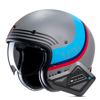 Jet HJC V31 Byron MC21SF + Kit Bluetooth BT Mini