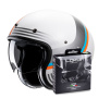 Casque Jet HJC V31 Byron MC27 + Kit Bluetooth Lokui K10