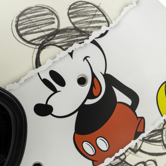 HJC V31 Disney Mickey Sketch MC1SF + Kit Bluetooth BT Mini