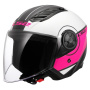 Casque Jet LS2 Airflow II Cover White Pink OF616
