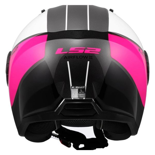 LS2 Airflow II Cover White Pink OF616