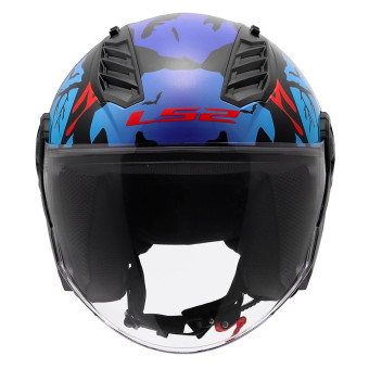 LS2 Airflow II Zombie II BlacK Red Blue OF616