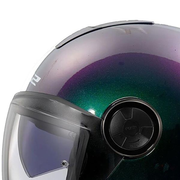 LS2 Classy Solid Chameleon OF620