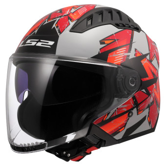 Jet LS2 Copter II Kanji Light Grey OF600