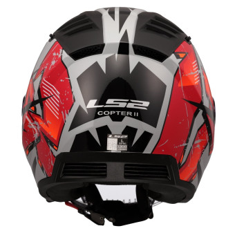 LS2 Copter II Kanji Light Grey OF600