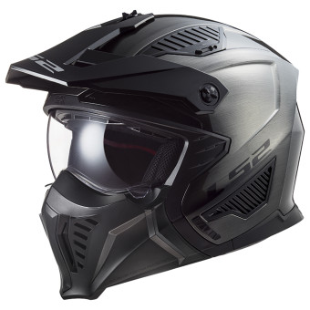 Casque Jet LS2 Drifter Jeans Titanium OF606 Casque Jet LS2 Drifter Jeans Titanium OF606