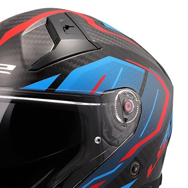 LS2 Infinity II C Urus Blue Red OF603