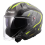 Casque Jet LS2 Infinity II C Urus H-Vis Yellow OF603
