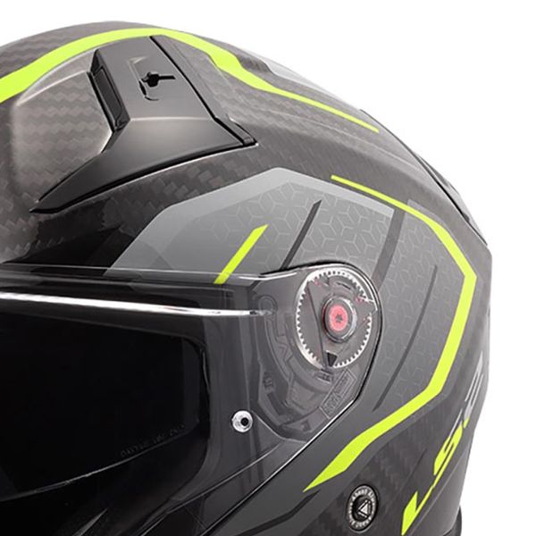 LS2 Infinity II C Urus H-Vis Yellow OF603