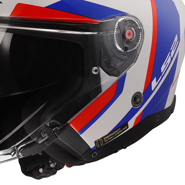 LS2 Infinity II Focus Grey Red OF603