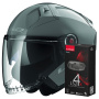Casque Jet LS2 Infinity II Nardo Grey OF603 + Kit Bluetooth 4X Cardo