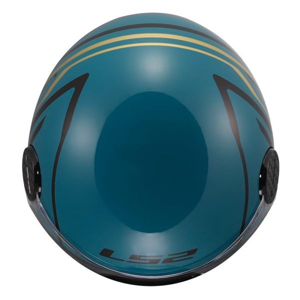 LS2 Sphere Lux II Minim Blue Teal OF558