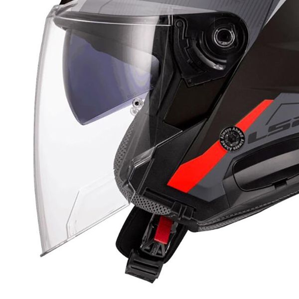 LS2 Verso II Air Black Red OF618