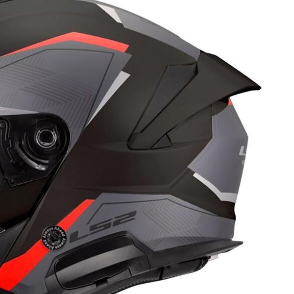 LS2 Verso II Air Black Red OF618