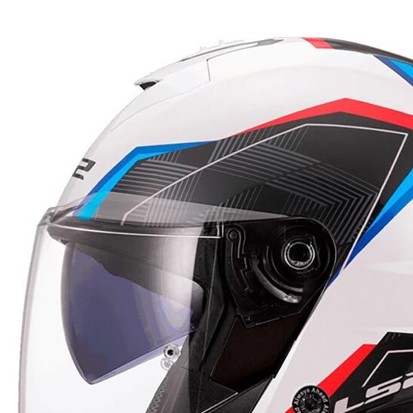 LS2 Verso II Air White Blue Red OF618