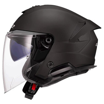 Jet LS2 Verso II Solid Matt Black OF618