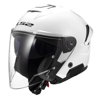 Jet LS2 Verso II Solid White OF618
