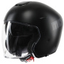 Casque Jet Momo Design Aero Matt Black Dark Grey
