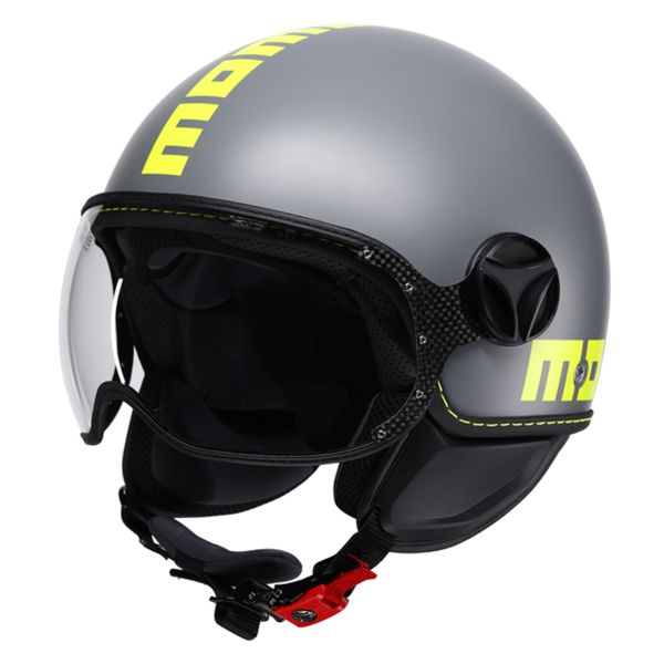 Jet Momo Design FGTR Classic Fluo Matt Grey Yellow Fluo