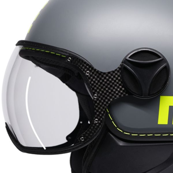 Momo Design FGTR Classic Fluo Matt Grey Yellow Fluo