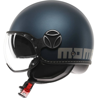 Casque Jet Momo Design FGTR Evo Matt Avio Silver Casque Jet Momo Design FGTR Evo Matt Avio Silver
