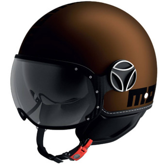 Casque Jet Momo Design FGTR Evo Matt Espresso Black Casque Jet Momo Design FGTR Evo Matt Espresso Black