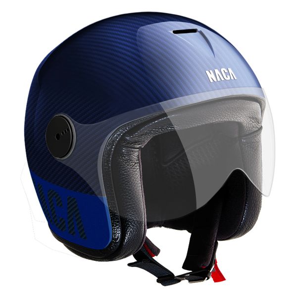 Jet Naca Riviera Visor Blue Carbon