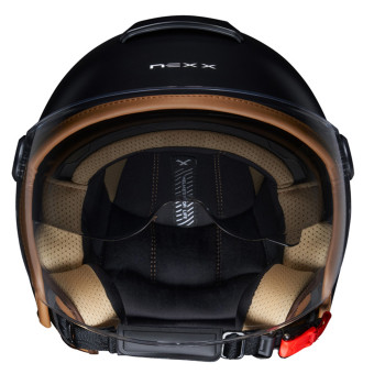 Nexx Y.10 Sunny Black Mat Camel