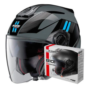 Jet Nolan N40 5 Crosswalk N-Com 34 + Kit Bluetooth B101R