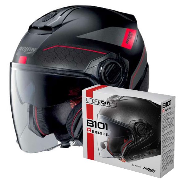 Jet Nolan N40 5 Pivot N-Com 25 + Kit Bluetooth B101R