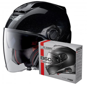 Jet Nolan N40 5 Special N-Com Black 12 + Kit Bluetooth B602R