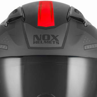 NOX N130 Ekto Mat Black Red