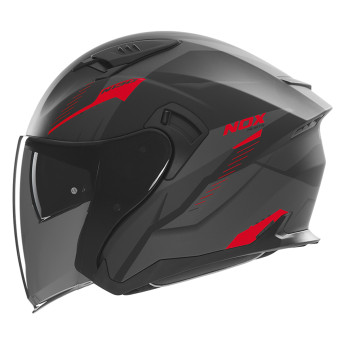 Jet NOX N130 Myst Matt Black Red