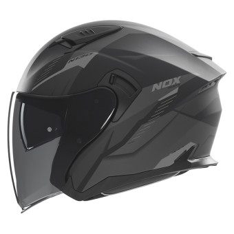 Jet NOX N130 Myst Matt Black Silver