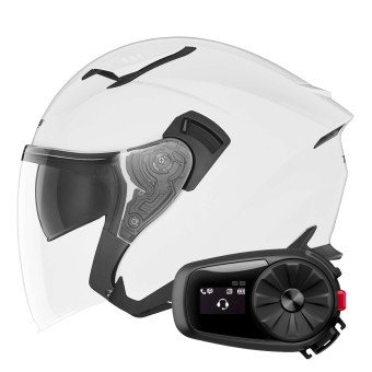 Jet NOX N130 Pearl White + Kit Bluetooth 5S Solo