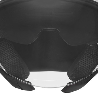 NOX N182 Round Mat Black Red