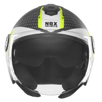 NOX N182 Round Mat Black Yellow