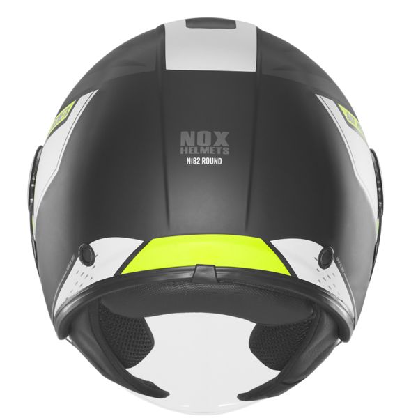 NOX N182 Round Mat Black Yellow