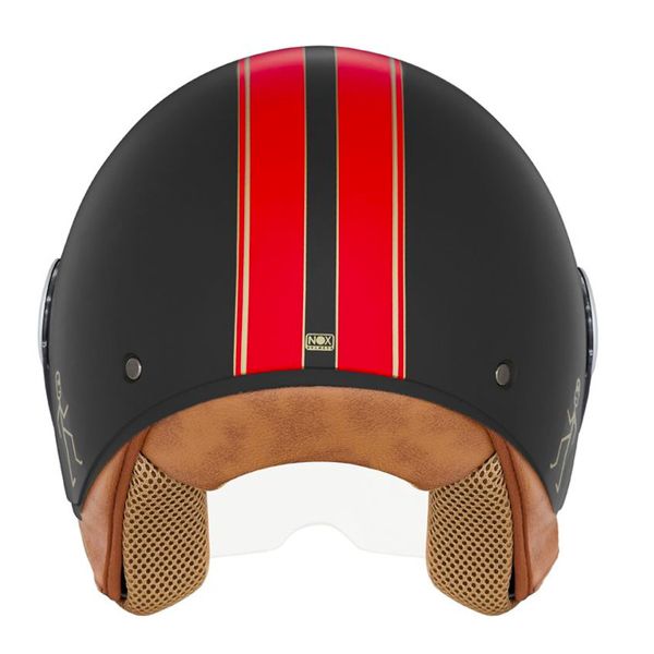 NOX N210 Evo Matt Black Red Line